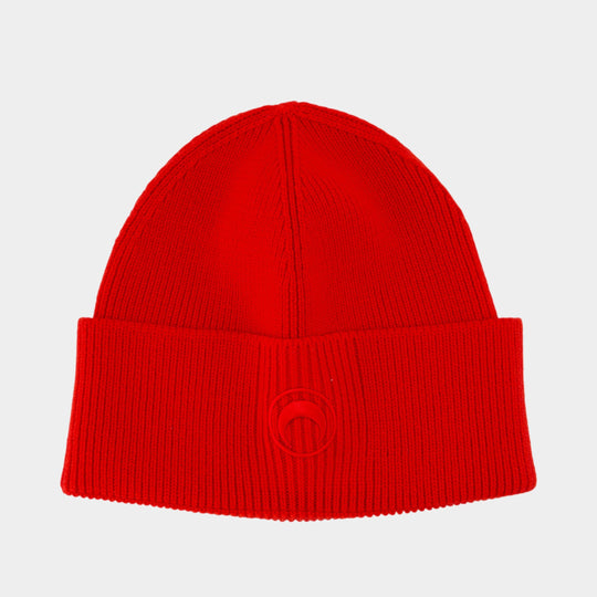 Moon Beanie - Marine Serre - Wool - Red