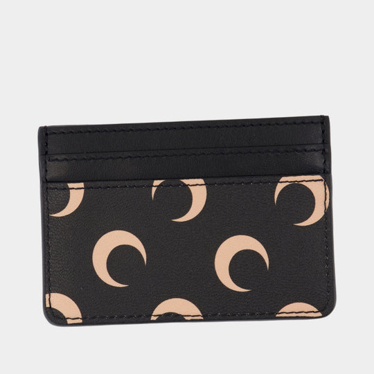Moon Card Holder - Marine Serre - Synthetic - Black