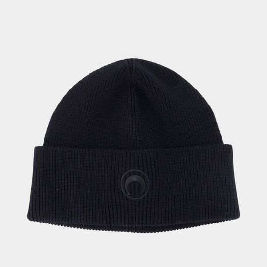 Moon Beanie - Marine Serre - Wool - Black