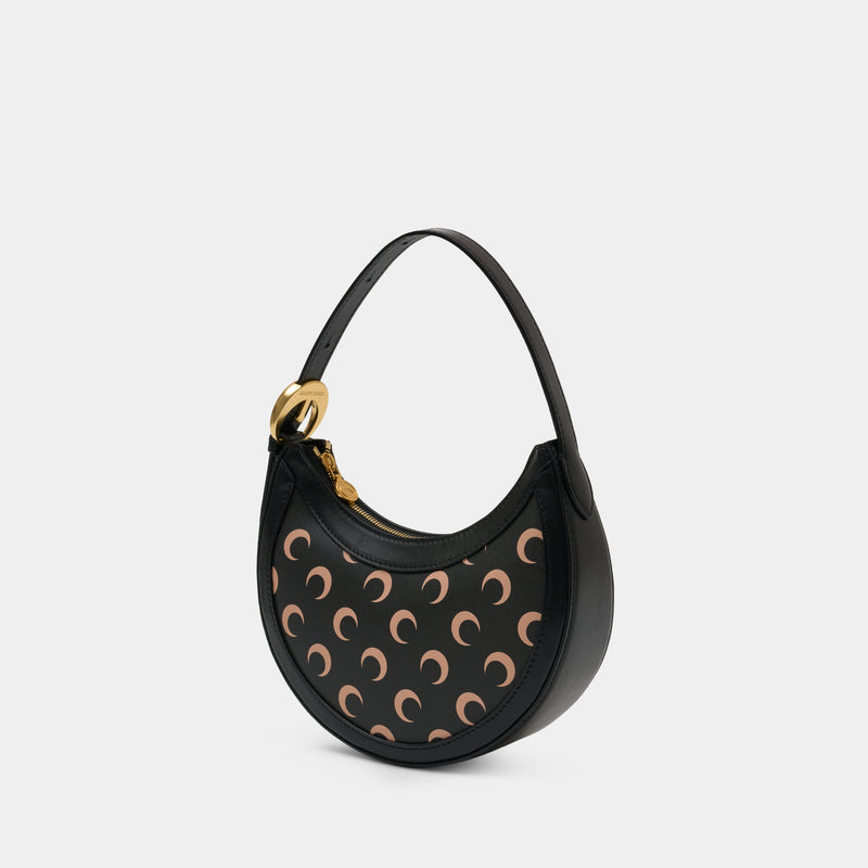 Moon Eclips Mini Shoulder Bag - Marine Serre - Synthetic - Black