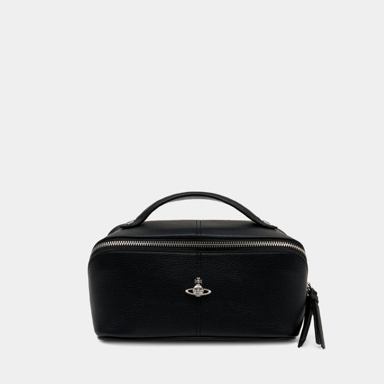Cosmetic Case Clutch - Vivienne Westwood - Synthetic - Black