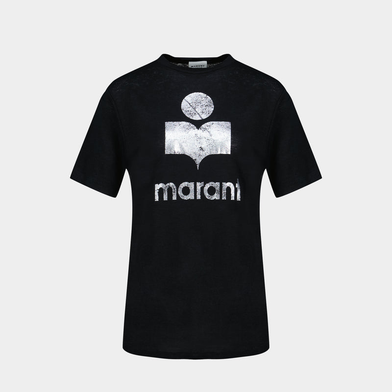 Zewel Gz T-Shirt - Isabel Marant - Linen - Black