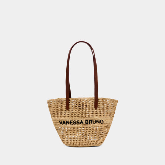 Panier Pm Shoulder Bag - Vanessa Bruno - Raffia - Multicolor