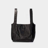 Rev Dot Purse - YOHJI YAMAMOTO - Leather - Black