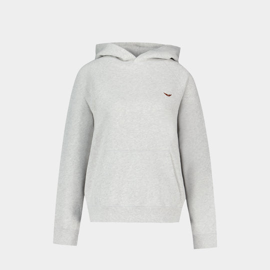 Georgy Mo Chine Hoodie - Zadig & Voltaire - Cotton - Grey