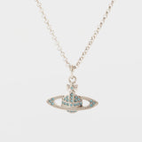 Mini Bas Relief Necklace - Vivienne Westwood - Metal - Silver