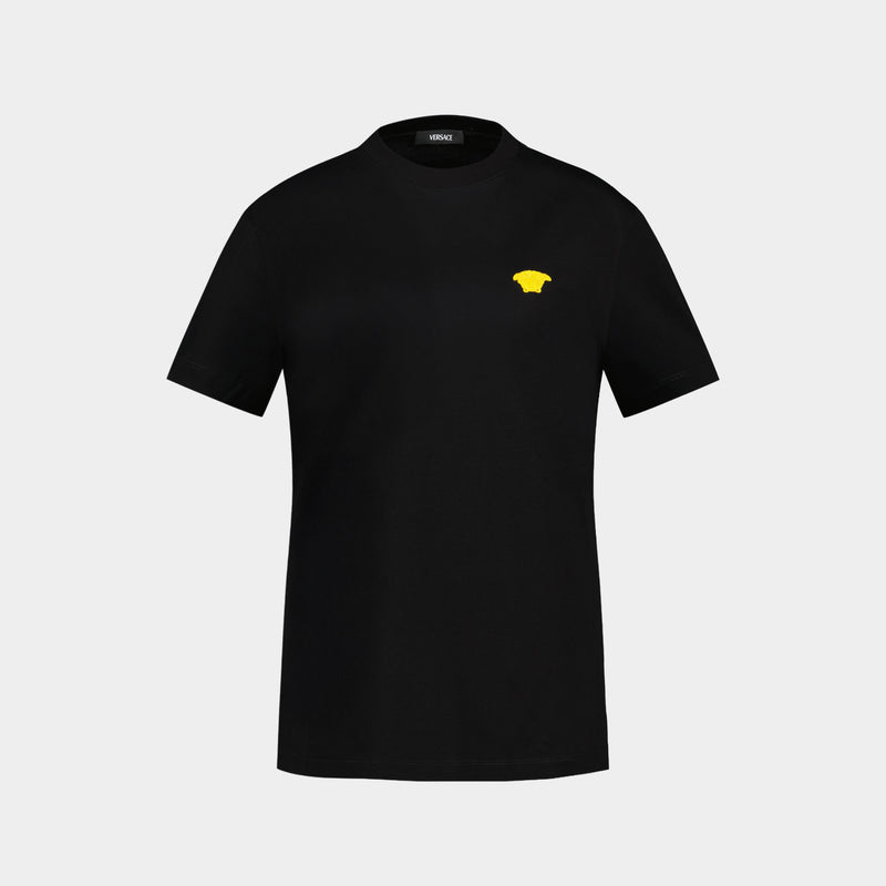 Medusa Pop T Shirt - Versace - Cotton - Black