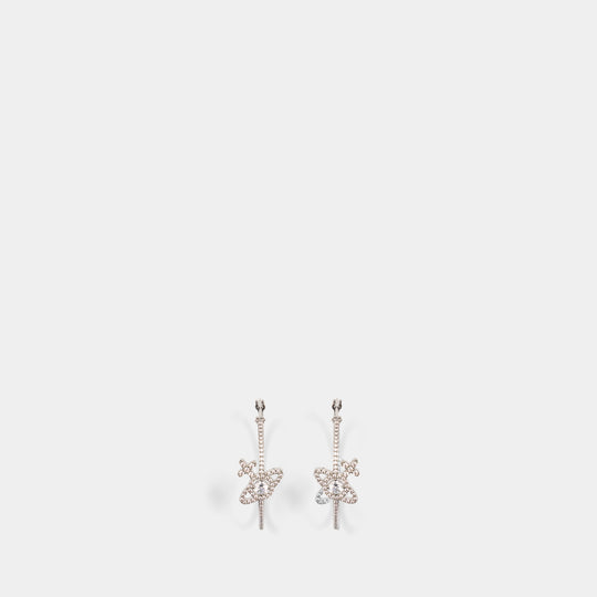 Olympia Cz Earrings - Vivienne Westwood - Metal - Silver