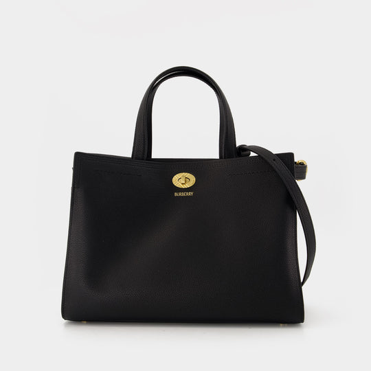 Ll Small Cotswolds Shopper Bag - Burberry - Leather - Black