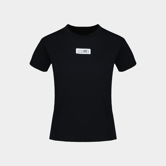 T-Shirt - MM6 Maison Margiela - Cotton - Black