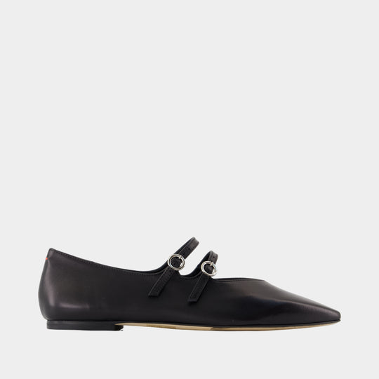 Franny Ballerinas - Aeyde - Leather - Black