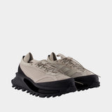 S-Gendo Run Sneakers - Y-3 - Leather - Brown