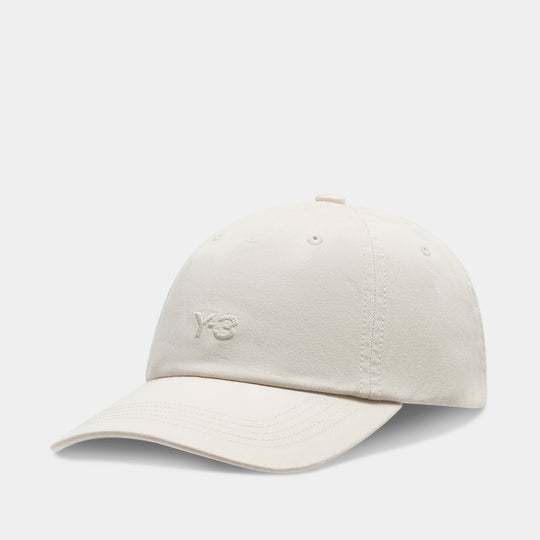 Dad Cap - Y-3 - Cotton - White