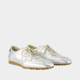 Uma Sneakers - Aeyde - Leather - Silver