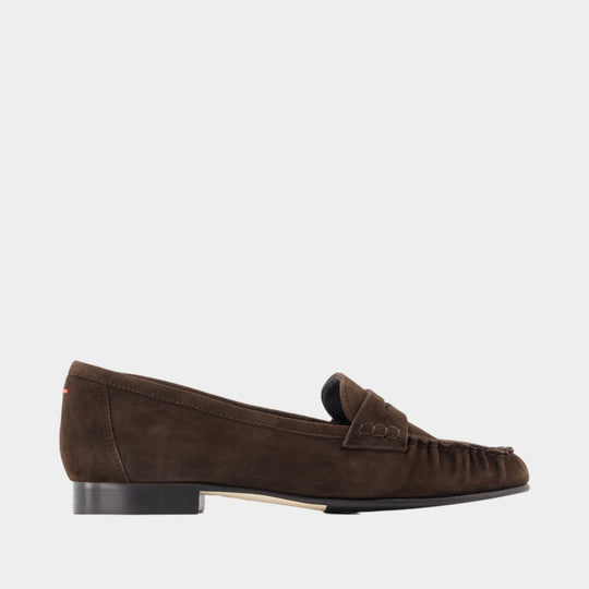 Aldous Loafers - Aeyde - Leather - Brown