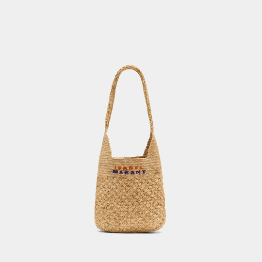 Praia Small Ge Shopper Bag - Isabel Marant - Raffia - Multicolor