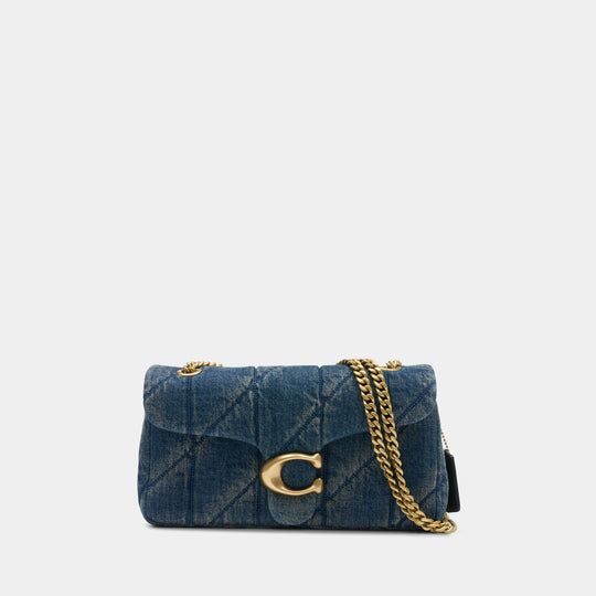 Tabby 26 Shoulder Bag - Coach - Cotton - Blue