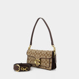 Soft Tabby 26 Shoulder Bag - Coach - Cotton - Khaki