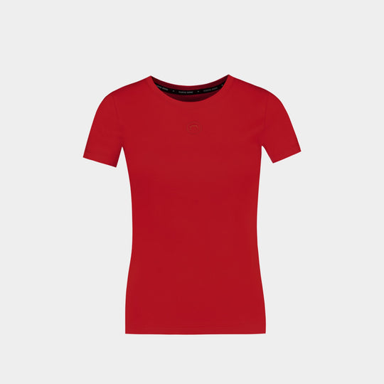 Moon Ss Baby T-Shirt - Marine Serre - Cotton - Red