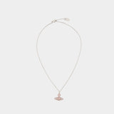 Grace Bas Relief Necklace - Vivienne Westwood - Metal - Silver