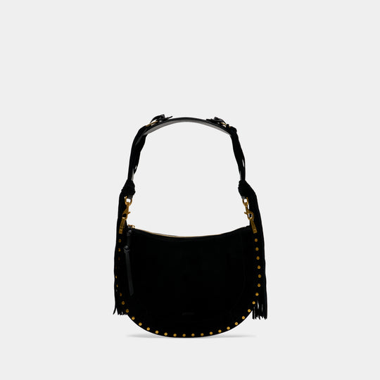 Oskan Soft Zip Gd Shoulder Bag - Isabel Marant - Leather - Black