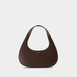 Loop Swipe Shoulder Bag - Coperni - Leather - Brown