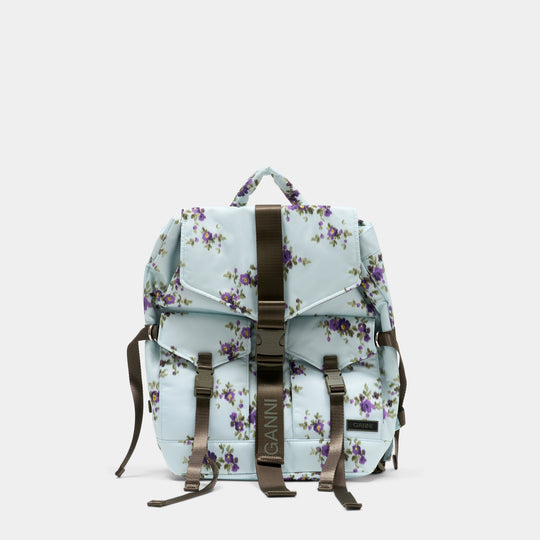Re Tech Backpack - Ganni - Synthetic - Multicolor