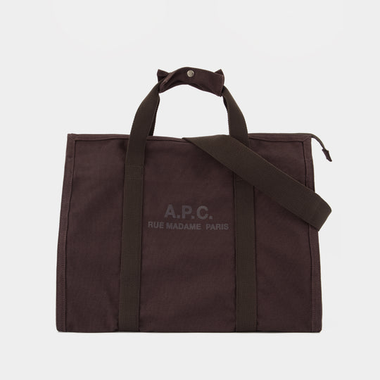 Gym Recuperation Shopper Bag - A.P.C. - Cotton - Brown
