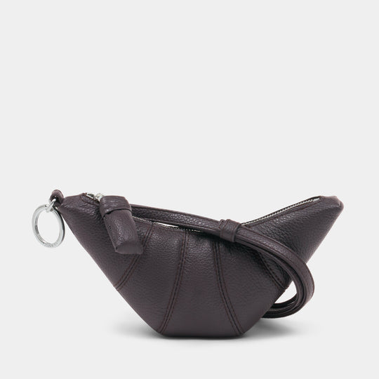 Croissant Wallet - Lemaire - Canvas - Dark Brown