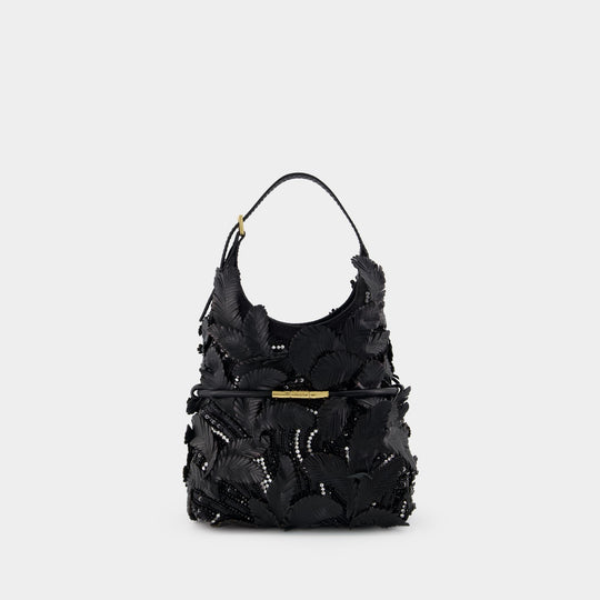 Sphynx Mini Purse - Balmain - Leather - Black