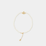 Kitty Pearl Necklace - Vivienne Westwood - Metal - Gold