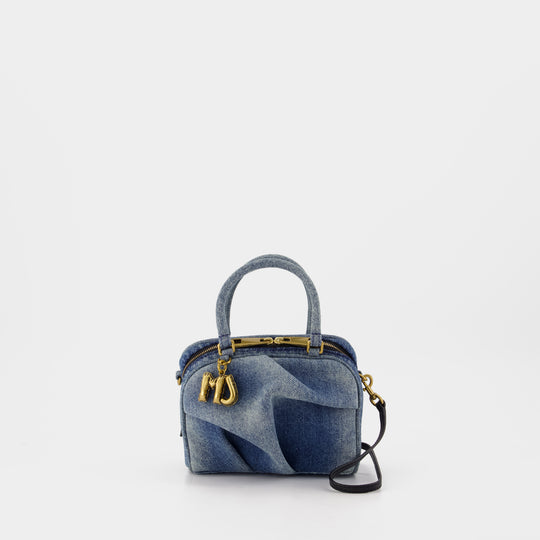 The Micro Bauletto Bag - Marc Jacobs - Cotton - Blue