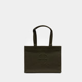 Lara Tote Shopper Bag - ANINE BING - Cotton - Green