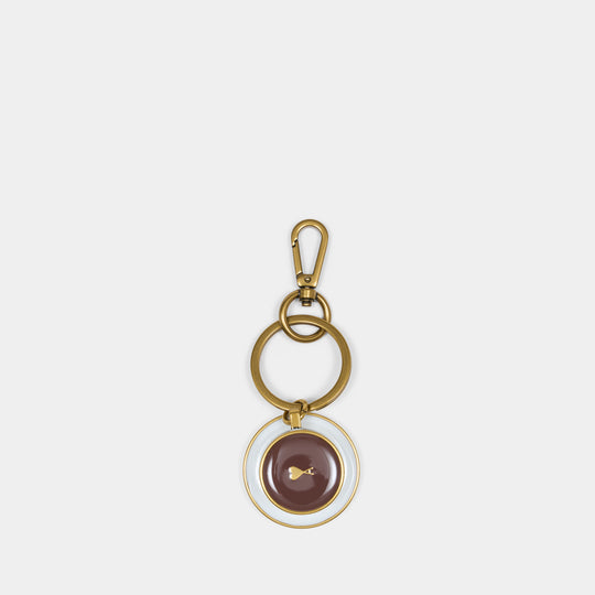 Ami De Coeur Coffee Cup Keychain - AMI Paris - Metal - Multicolor