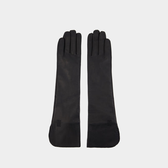 Gemilo Gloves - By Malene Birger - Leather - Black