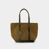 M Tote Bag – Vanessa Bruno – Cotton – Khaki