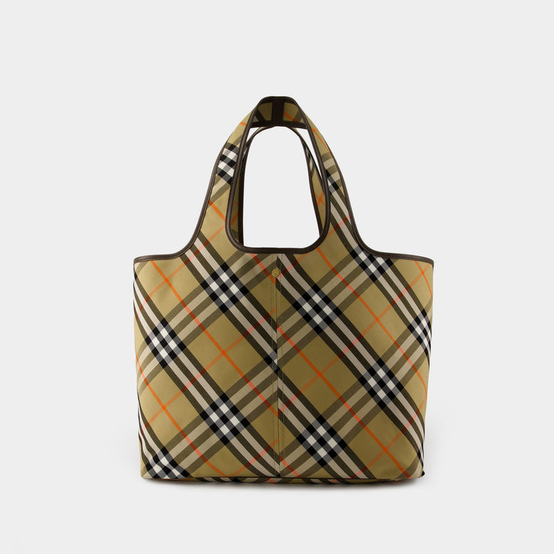 Burberry London 米色棉质购物袋