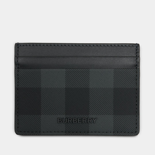 Ms Sandon Brt Card Holder - Burberry - Synthetic - Grey