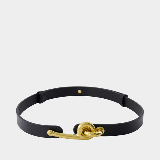 Bridle Belt - Burberry - Leather - Black