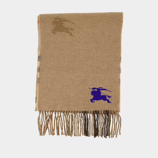Mu Ekd Scarf - Burberry - Cashmere - Beige