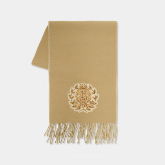 Mu Bullion Scarf - Burberry - Cashmere - Beige