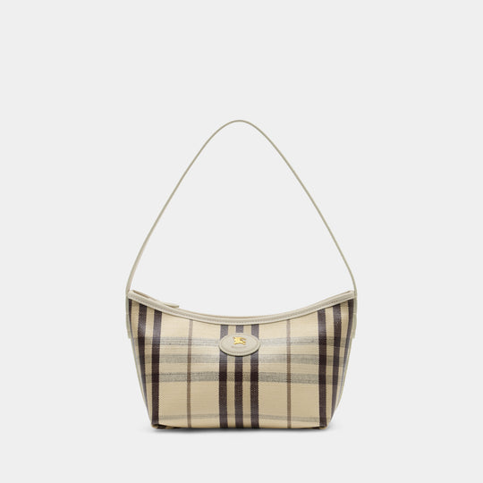 Ls Highlands Baguette Purse - Burberry - Cotton - Multicolor