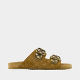 Lf Urchin Sandals - Burberry - Leather - Brown