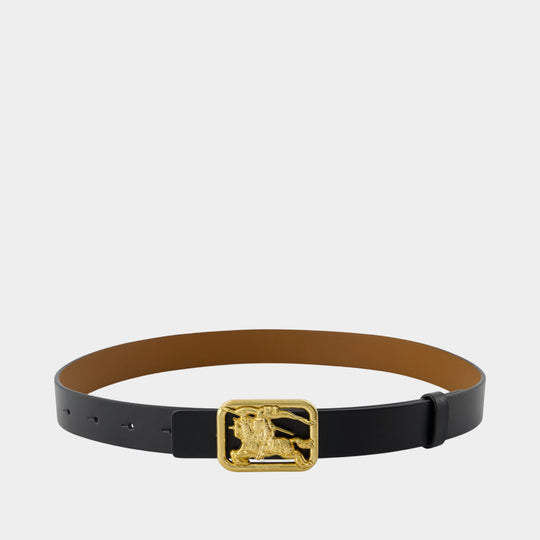 Lb Rider Belt - Burberry - Leather - Black