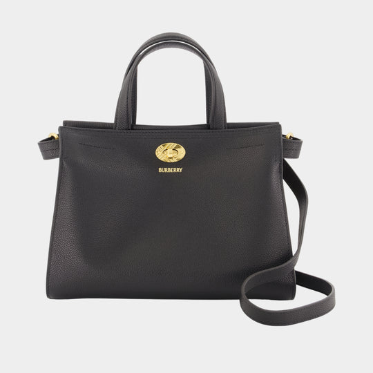 Ll Mini Cotswolds Shopper Bag - Burberry - Leather - Black