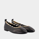 Robin 05 Ballerinas - Burberry - Leather - Black