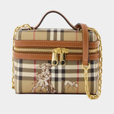 Ls Mini Vanity Lc0 Crossbody - Burberry - Synthetic - Beige