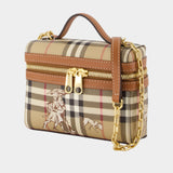 Ls Mini Vanity Lc0 Crossbody - Burberry - Synthetic - Beige
