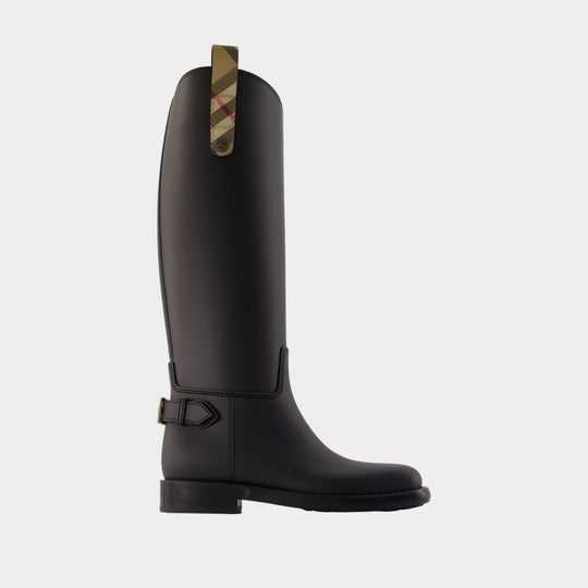 Lf Cavalier Boots - Burberry - Synthetic - Multicolor