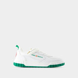 Court Sneakers - Casablanca - Leather - White/Green